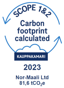 Nor-Maali's carbon footprint calculated